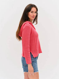 Six/Fifty - Drift Crochet Knit Hoodie