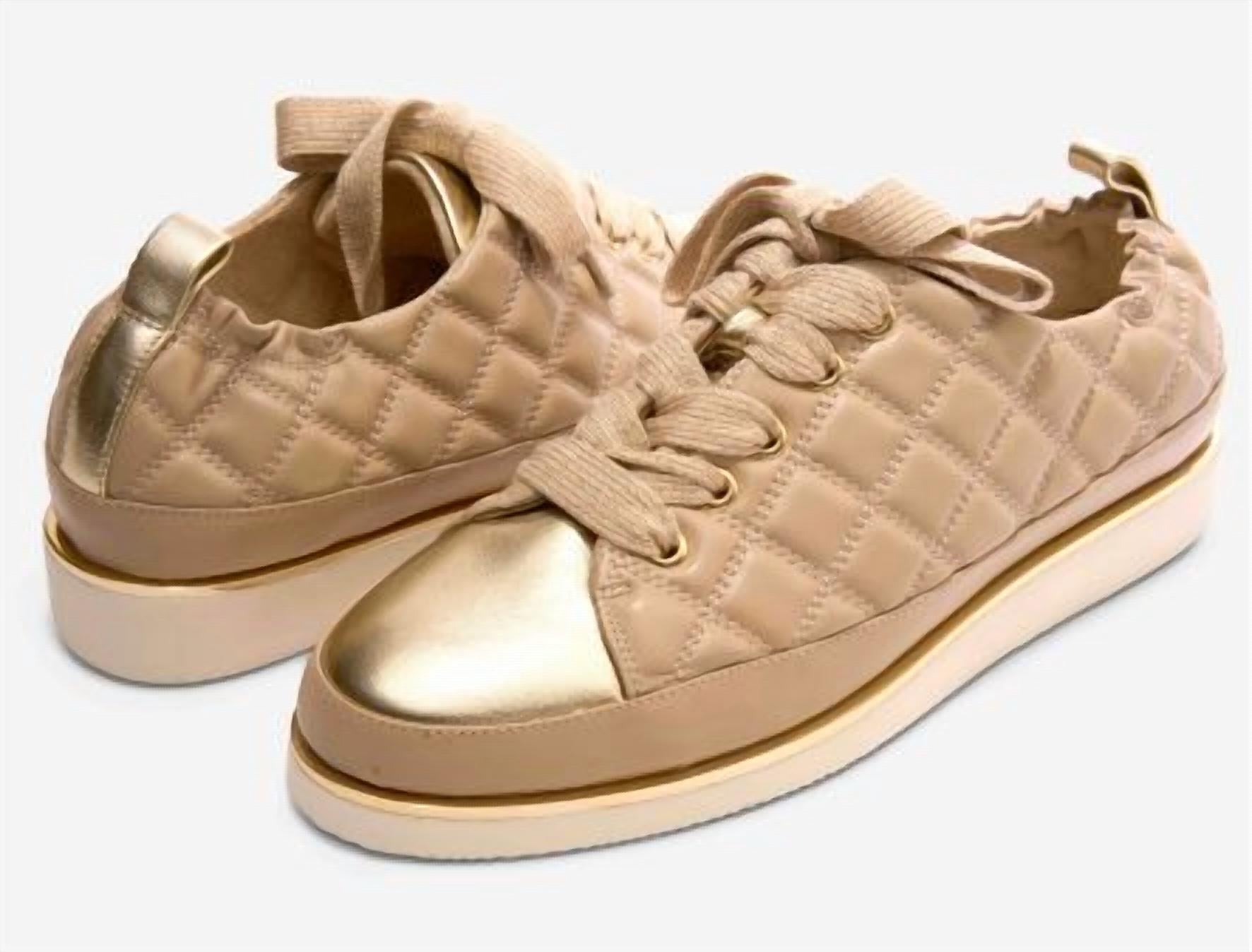 Vaneli - Women's Quest Quilted Leather Sneaker