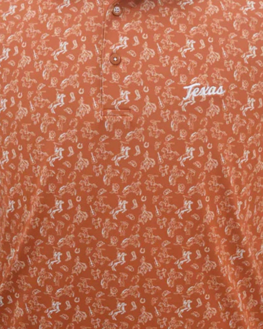 Horn Legend - Men's Texas Longhorns Cowboy Polo