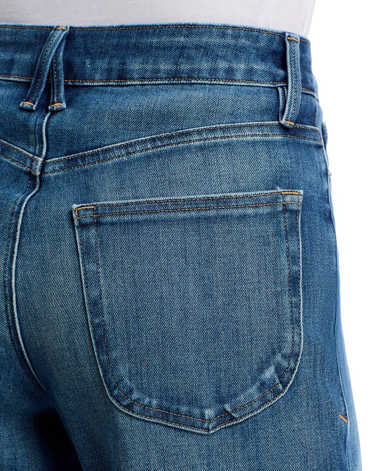 Good American - Soft tech good waist palazzo ankle Jeans