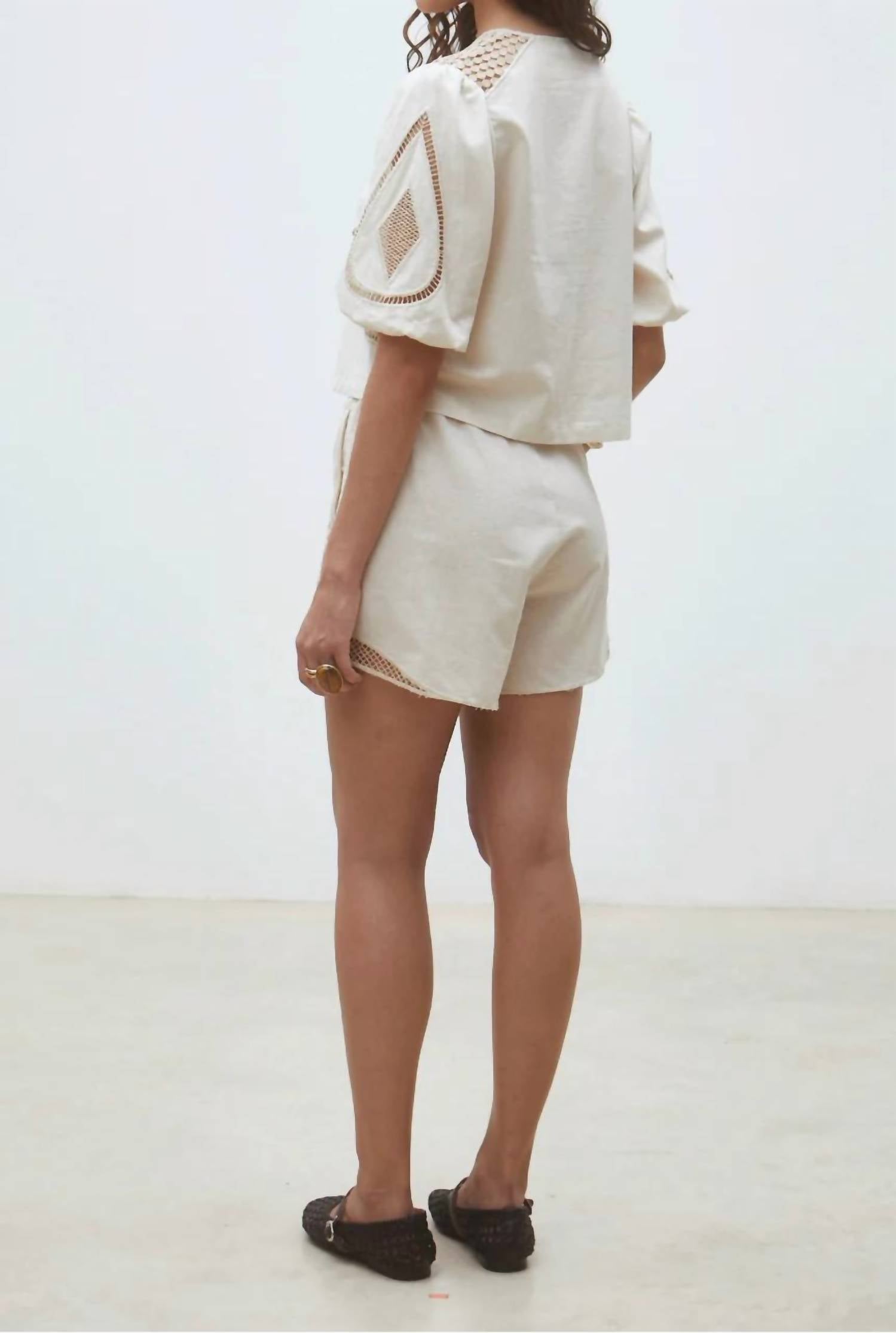 Suncoo - Brest High Waist Shorts