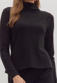 Entro - Long Sleeve Ribbed Sweater