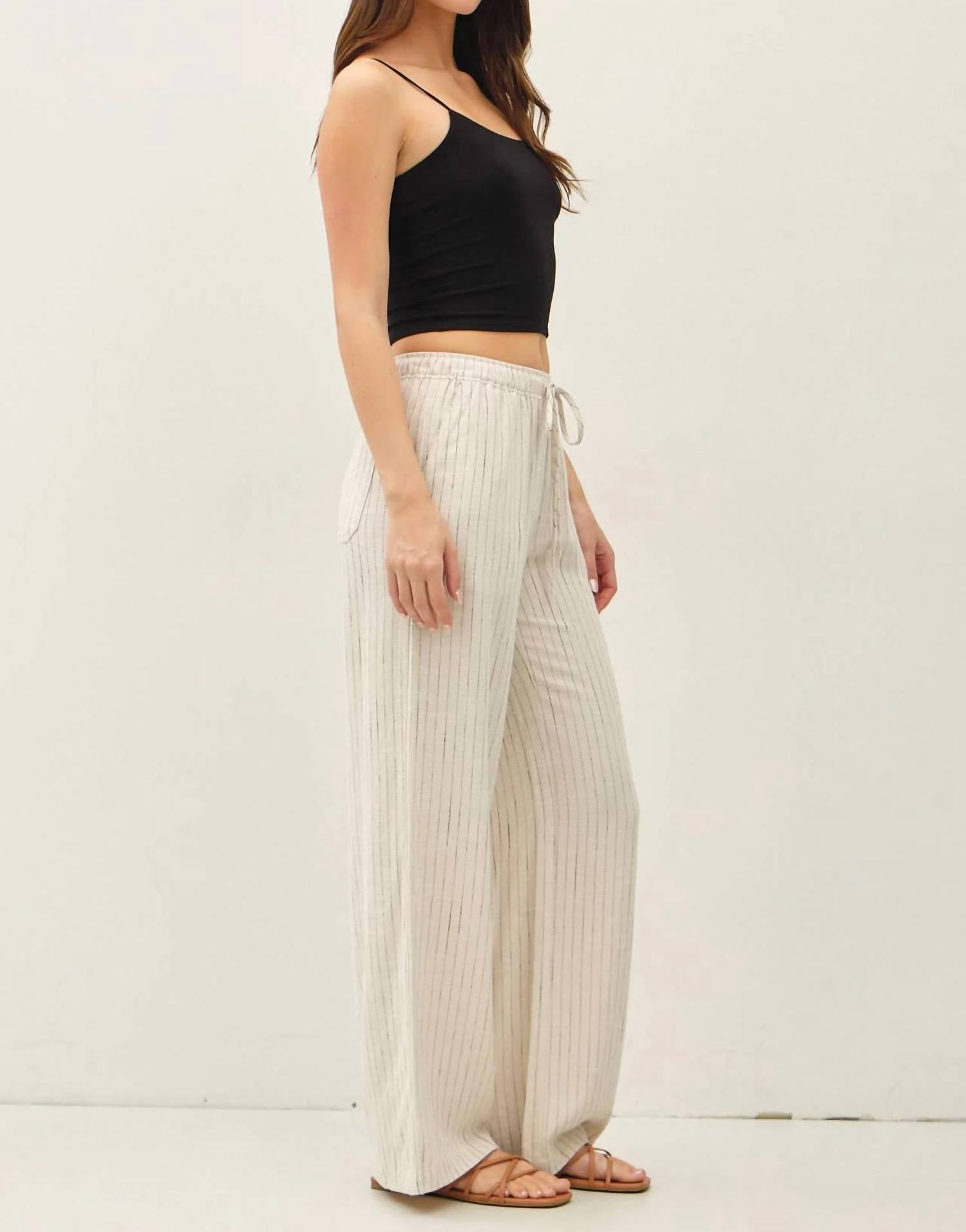 Be Cool - Luna Linen Blend Pants