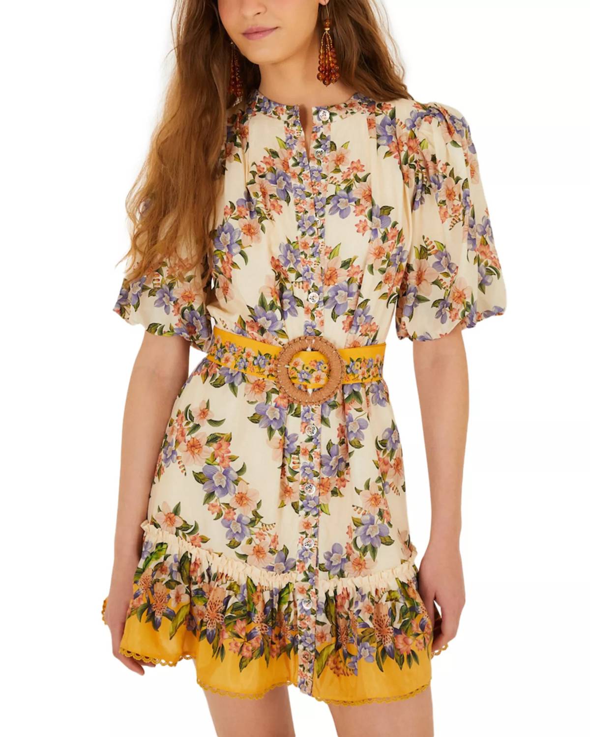 Farm Rio - Floral Mini Dress