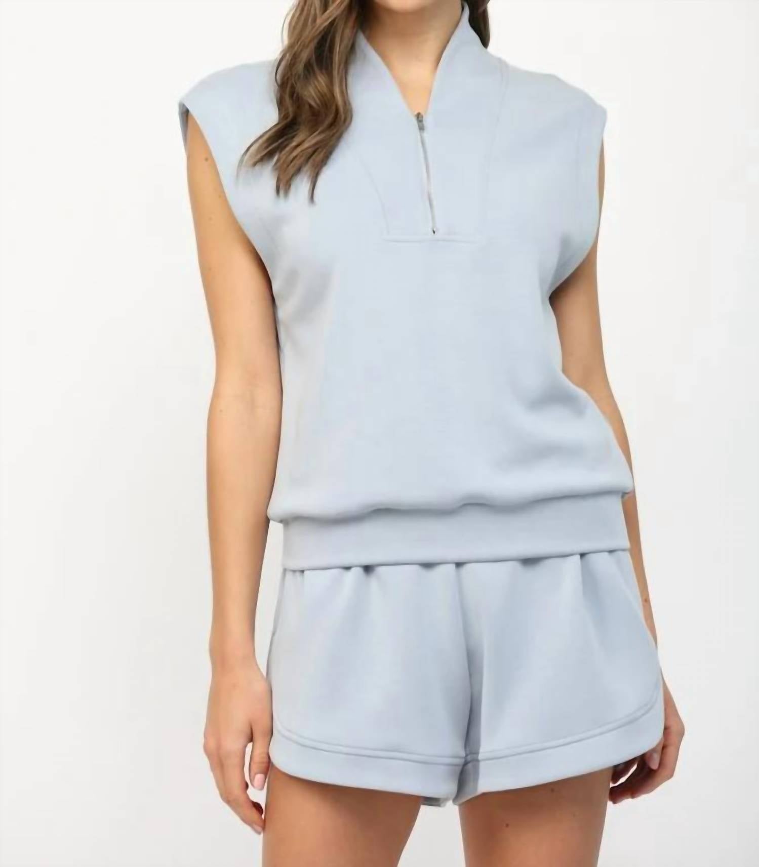 Fate - Jules Quarter Zip Top