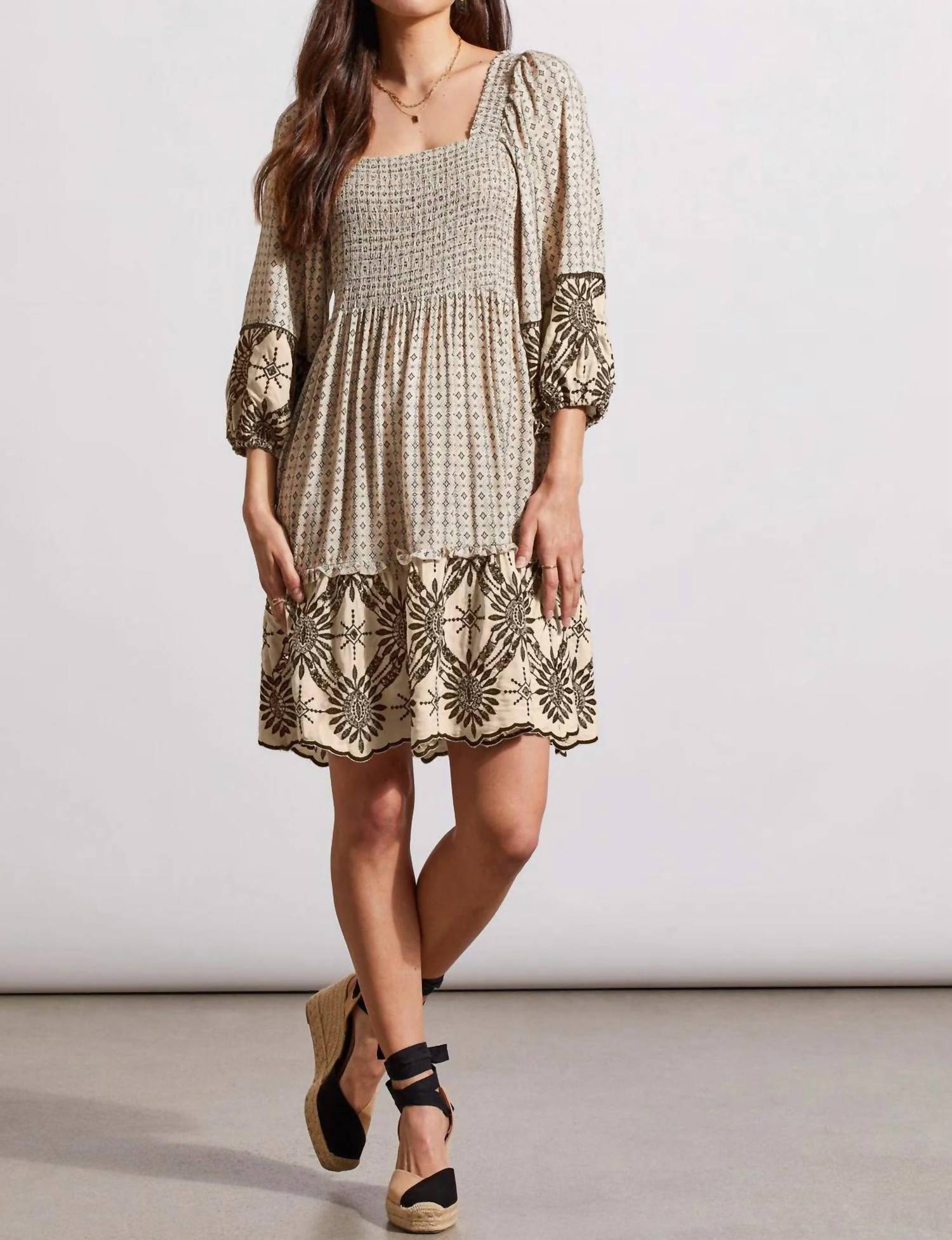 Tribal - Wyola Wear Two Ways Printed Dress