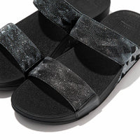 Fitflop - Women's Lulu Glitz Slide Sandals