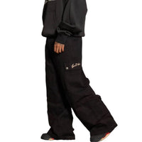 Loiter Anti Flow Cargo Pants in black - men's pants - detail view