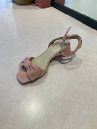 Pelle Moda - Women's Tandi Flamingo Suede Sandals