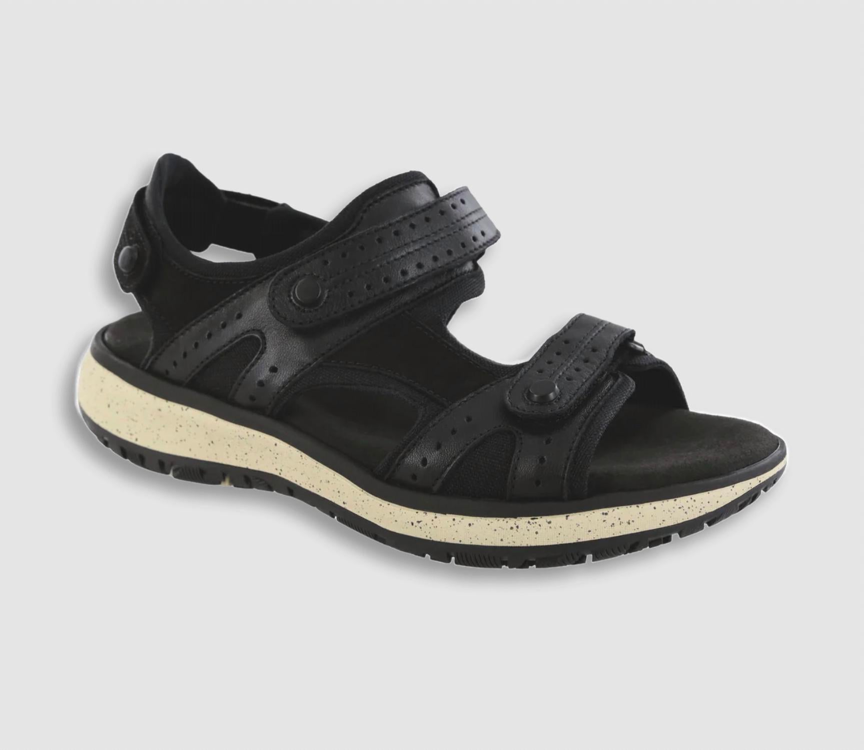 SAS Women's Embark Walking Sandal in black ash - women's sandal