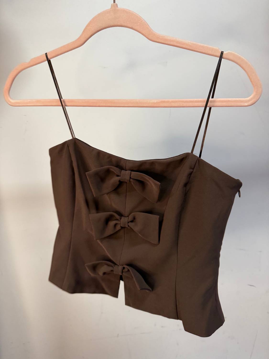 Day + Moon - Women's Triple Bow Crop Top