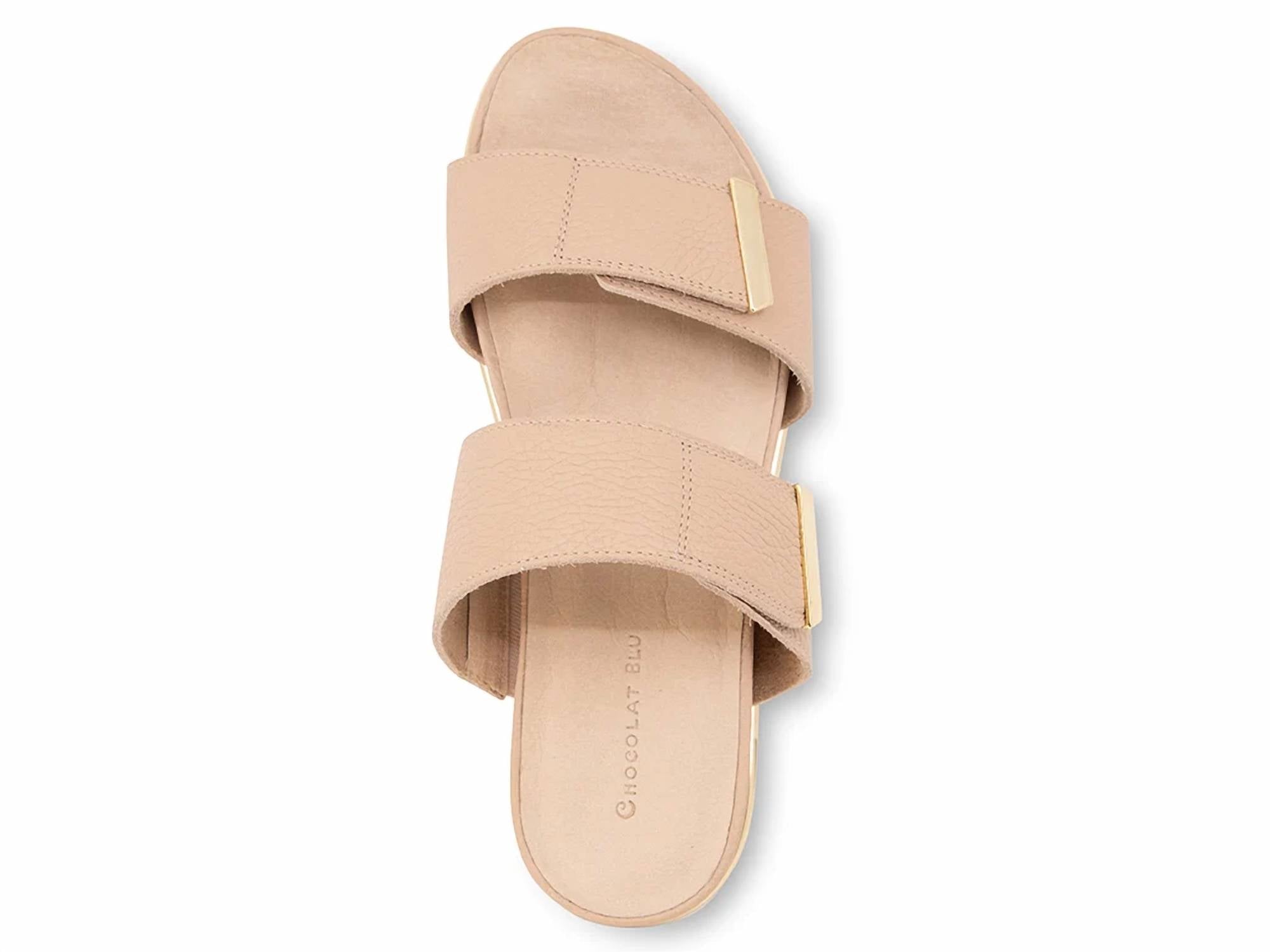 Chocolat Blu - Women's Candi Double-strap Slide Sandal