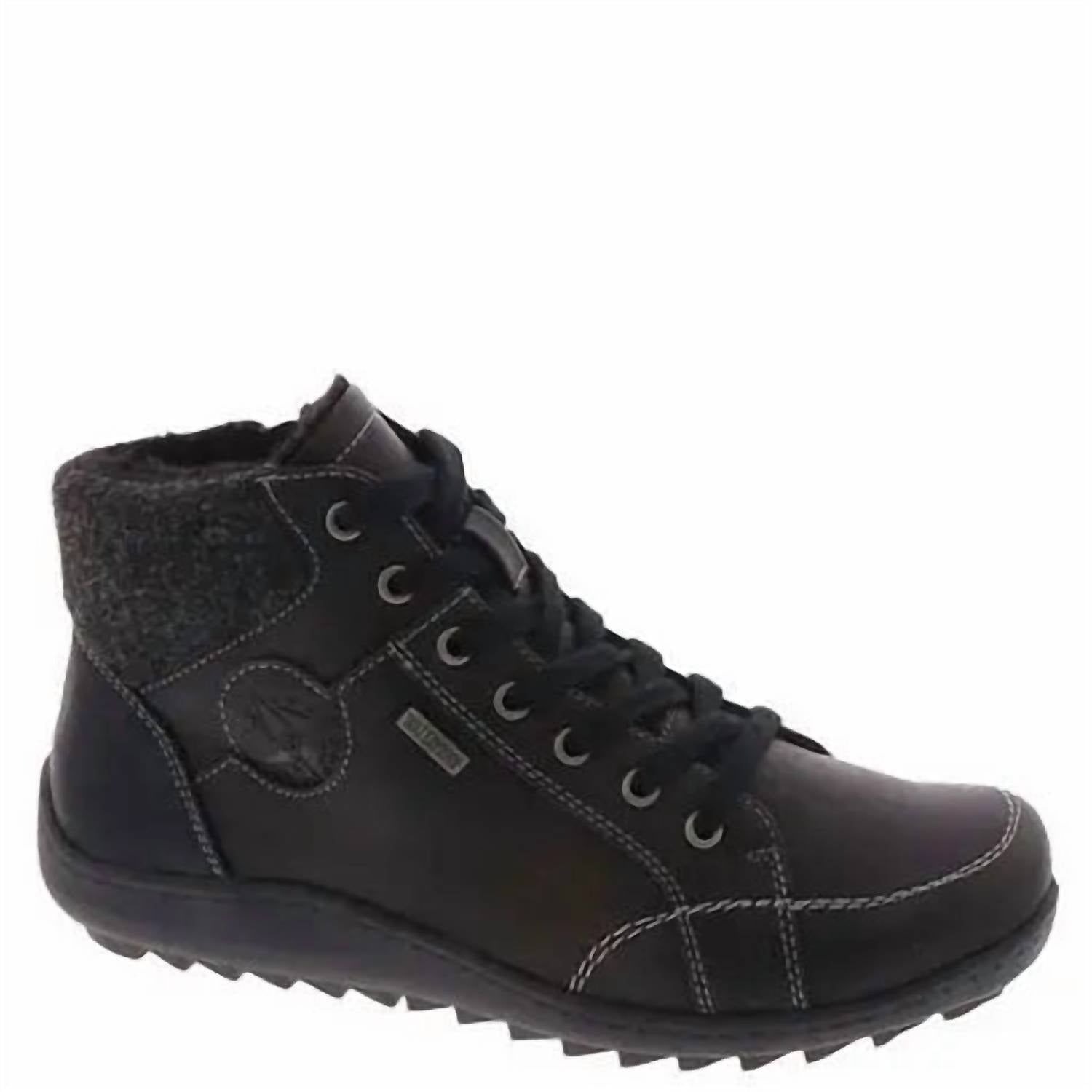 Wanderlust Women's Billie Waterproof Boots in black - women's shoe - detail view