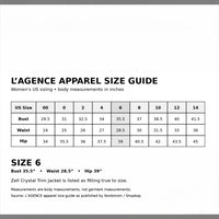 L'Agence - Zell Crystal Trim Tweed Jacket