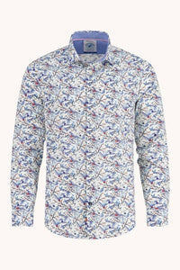 A Fish Named Fred - Crane Sky Shirt