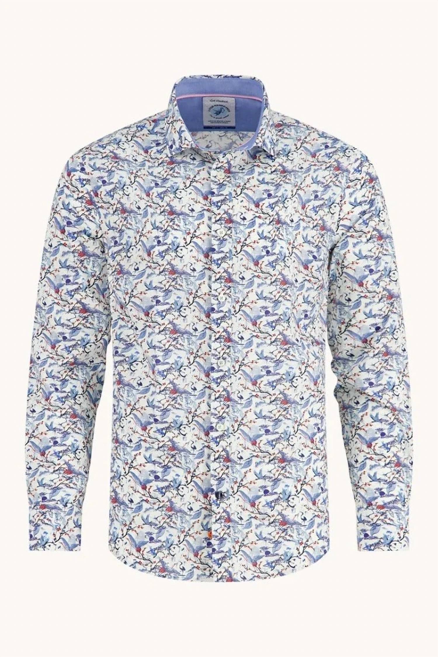 A Fish Named Fred - Crane Sky Shirt