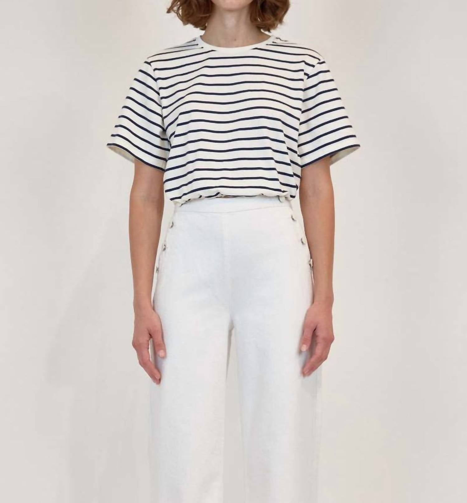 Simkhai - Jojo Short Sleeve Cropped T-shirt