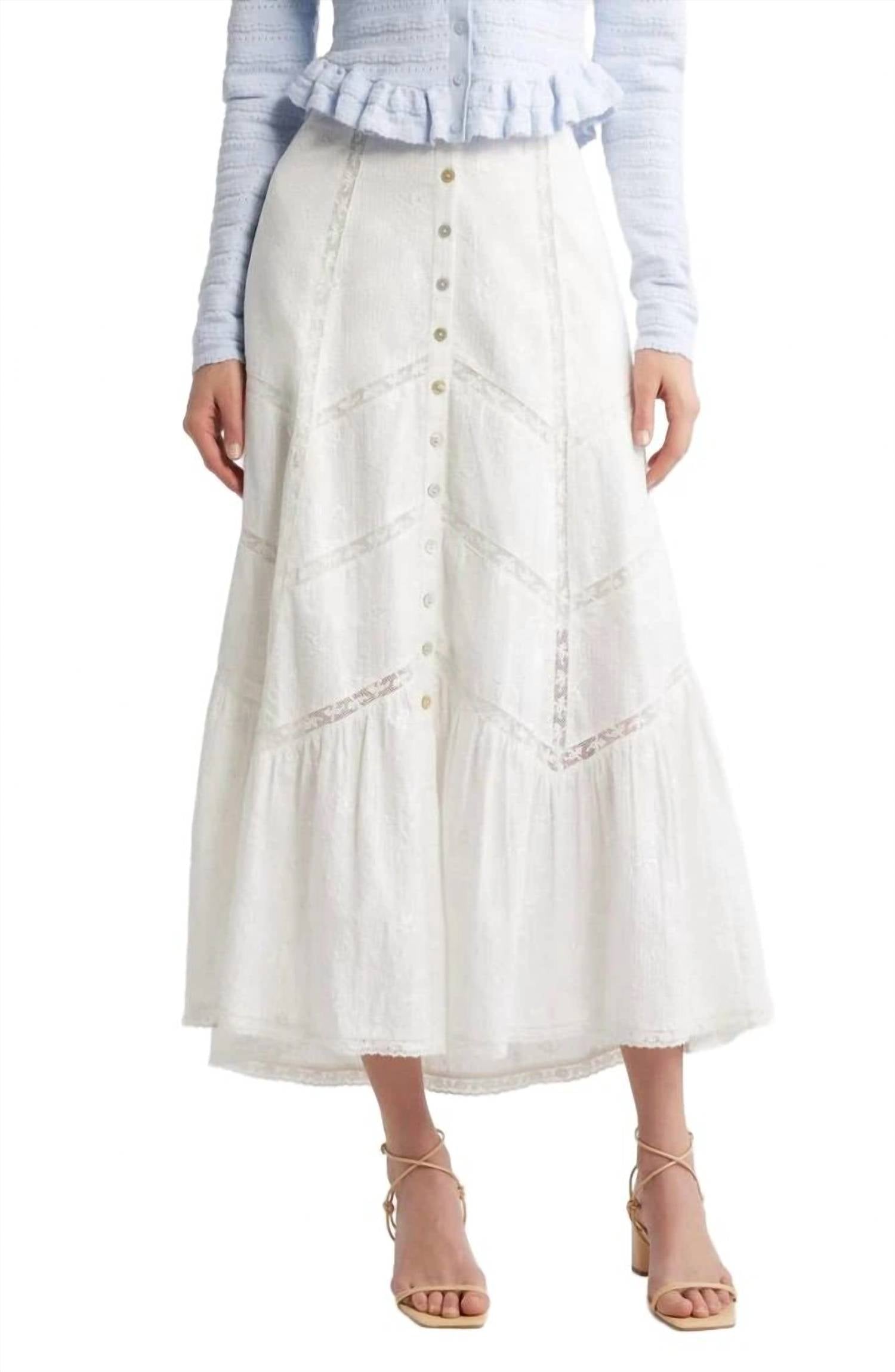 Loveshackfancy - Ritson Midi Skirt