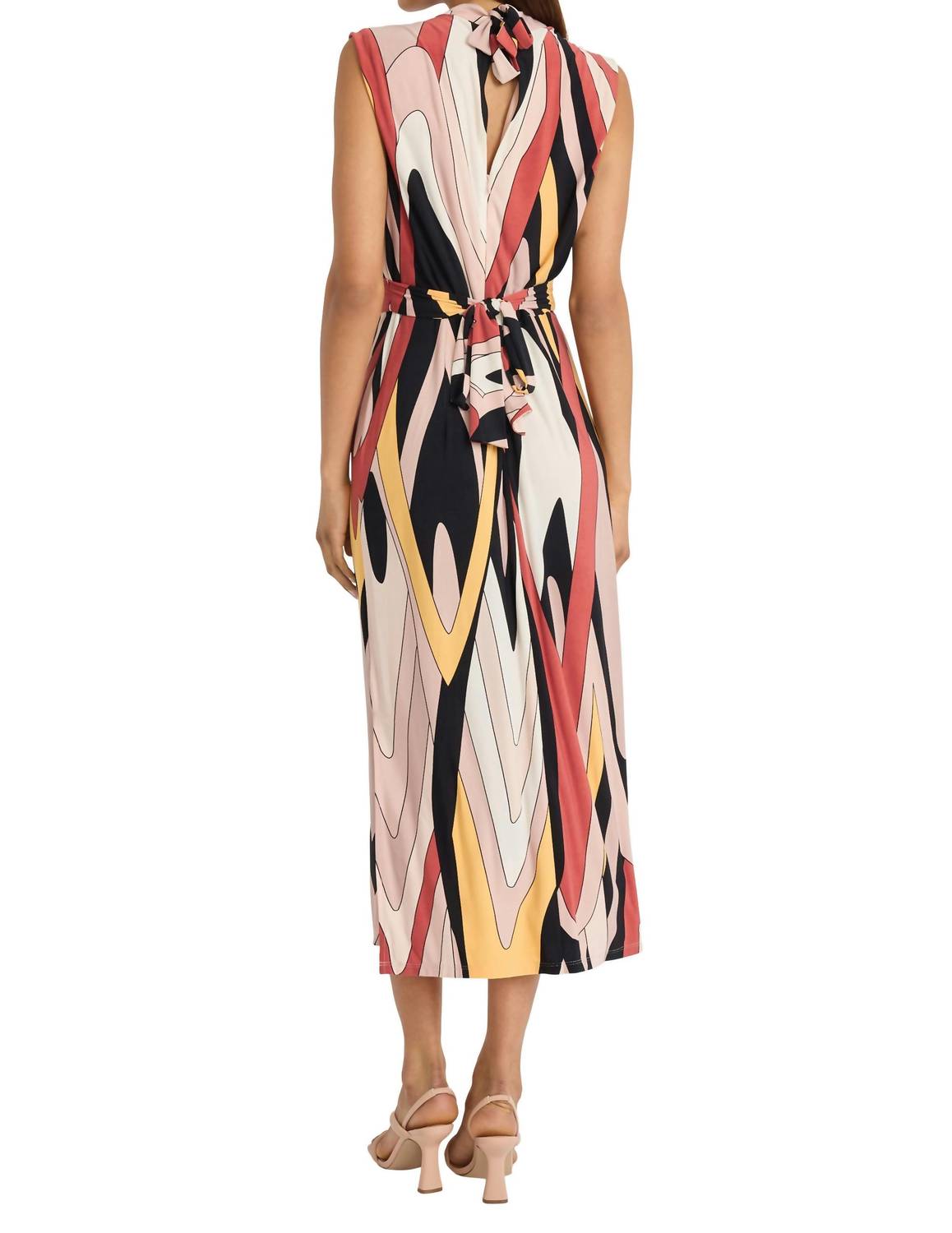 Donna Morgan - Printed Matte Jersey Maxi Dress