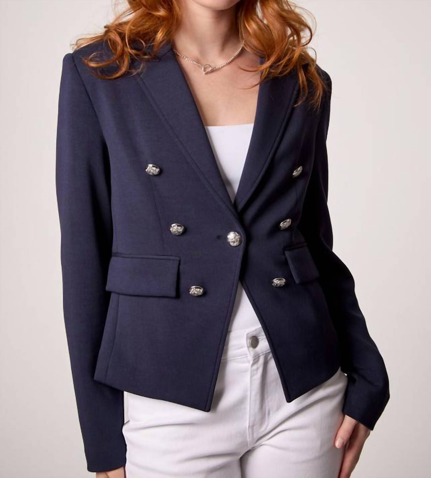 Blue Revival - Kasey Nautical Hooded Blazer