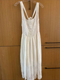 Free People - Women's Romantics Embroidered Boho Gauze Midi Dress