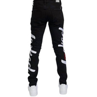 Locked + Loaded - Chain Stitch Denim Jean