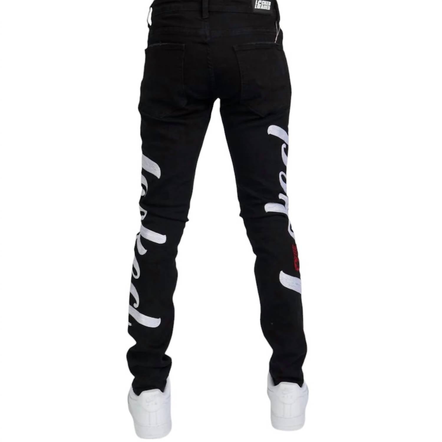 Locked + Loaded - Chain Stitch Denim Jean