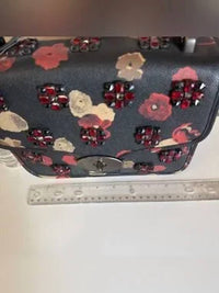 Coach - Women's Floral Jewel Page Crossbody Bag