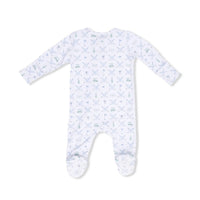 Angel Dear - Kids Golf Trellis Zipper Footie
