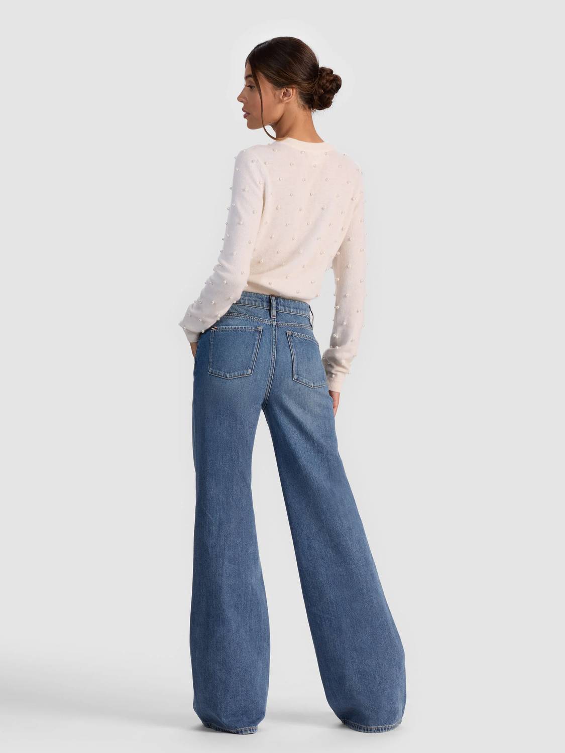 Alice + Olivia - Chic Wide Leg Jean