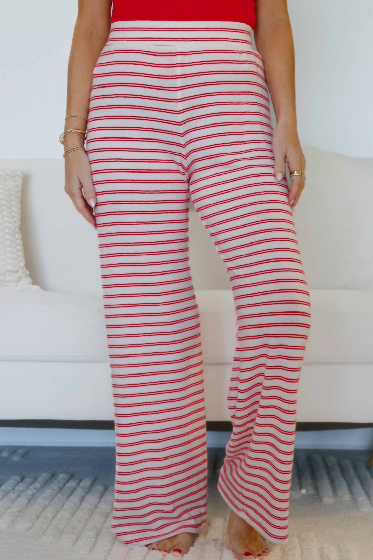 Z Supply - Luxe Stripe Wide Leg Pant