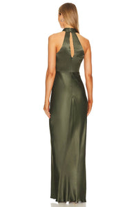 Shona Joy - La Lune High Neck Twist Maxi Dress