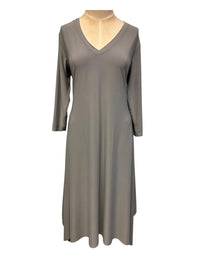 Sympli - Women's Splice V Neck Dress
