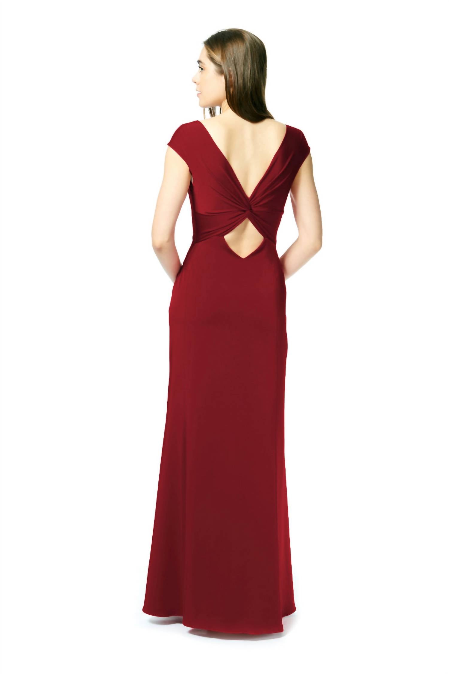 Bari Jay - V-Neckline Wedding Dress