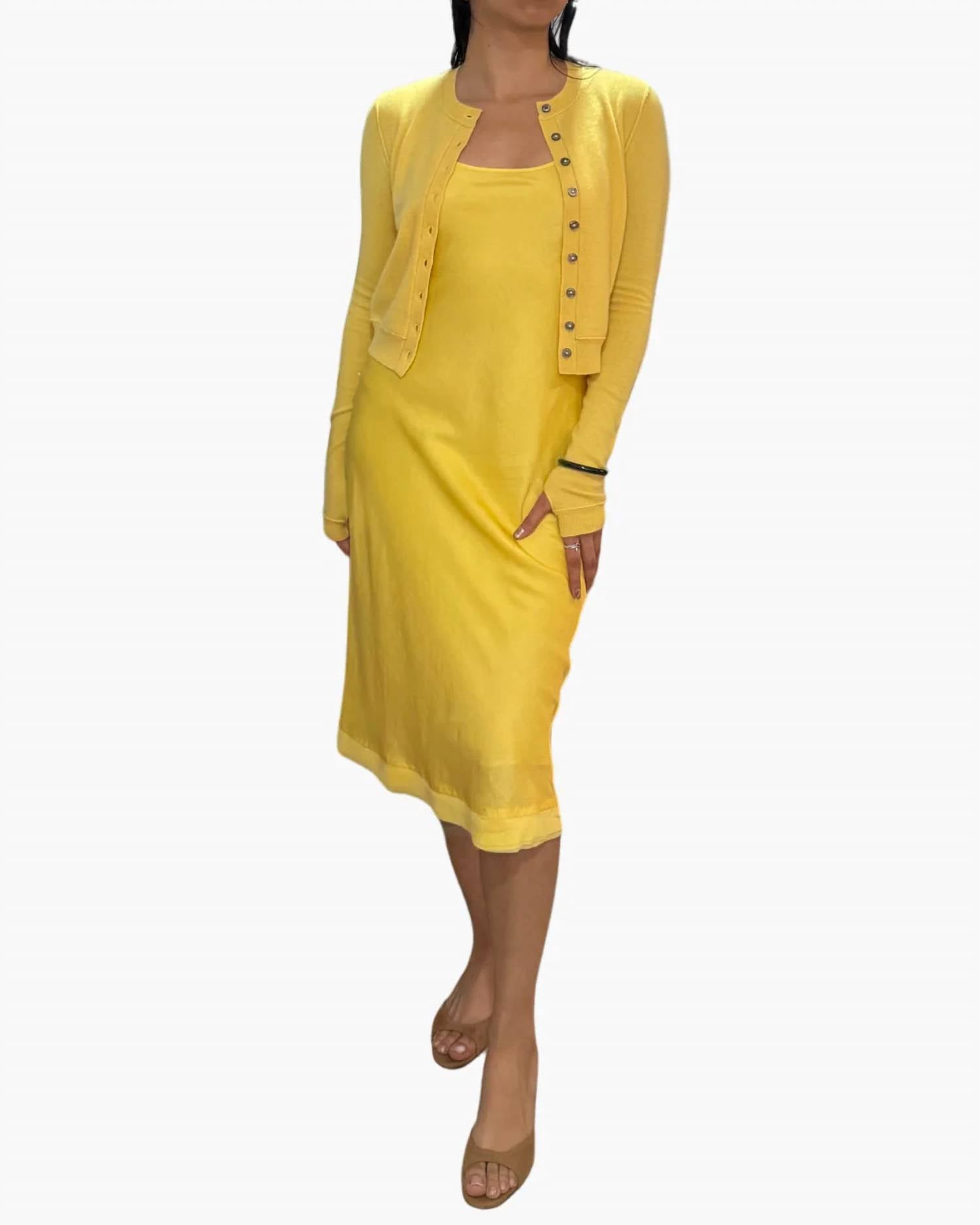 Brazeau Tricot - Double Classic Slip Dress