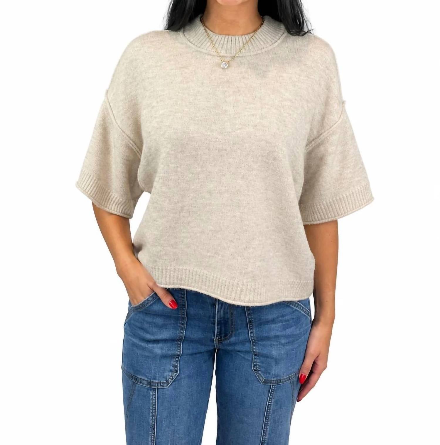 Mb By Tribal - Lofty Elbow Sleeve Sweater