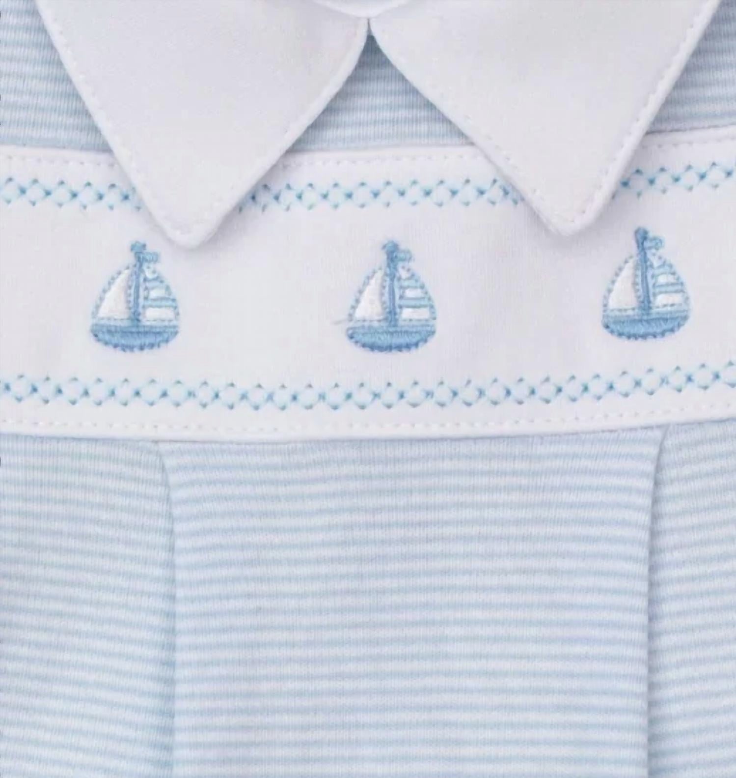 Kissy Kissy - Boy's Classic Treasures Short Sleeve Playsuit