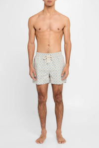 Frescobal Carioca - Sport Angora Trelica Print Swim Shorts