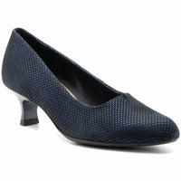 Ara WOMEN'S KIT ALMOND-TOE PUMP in navy - women's sandal