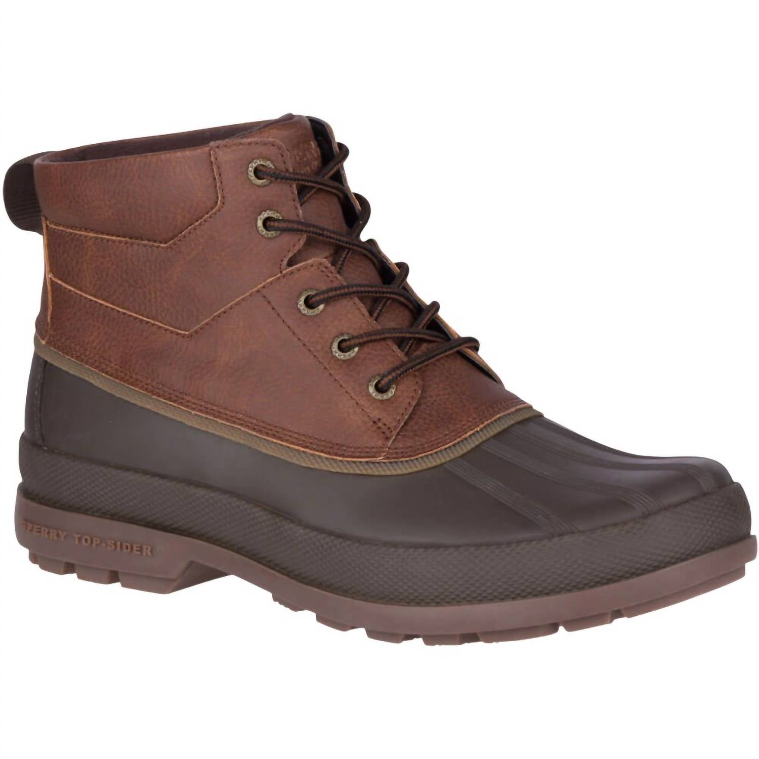 Sperry Men's Cold Bay Chucka Boots in brown coffee - men's boots