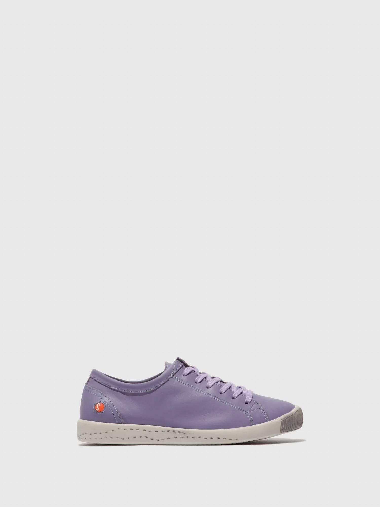 Softinos - Women's Cool Leather Lace-up Sneaker