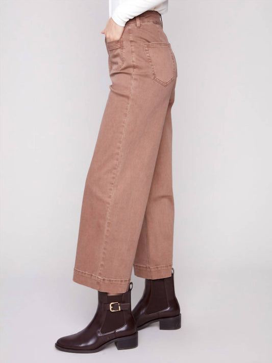 Charlie B - Patch Pocket Flare Twill Pant