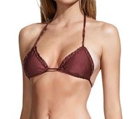 Vix - Triangle Halter String Bikini Top