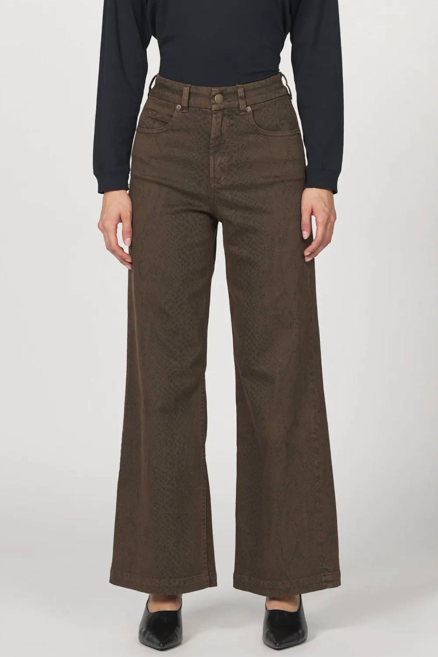 Sanctuary - The Linen Marine Wide Leg Pant