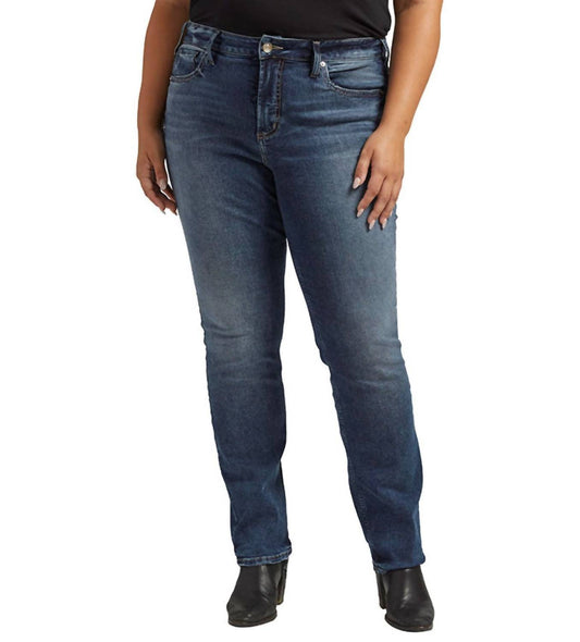 Silver Jeans Co - High Rise Curvy Fit Avery Straight Jeans