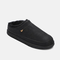 Lamo Men's Julian Clog Ii Slipper in waxed black - men's loafer - detail view