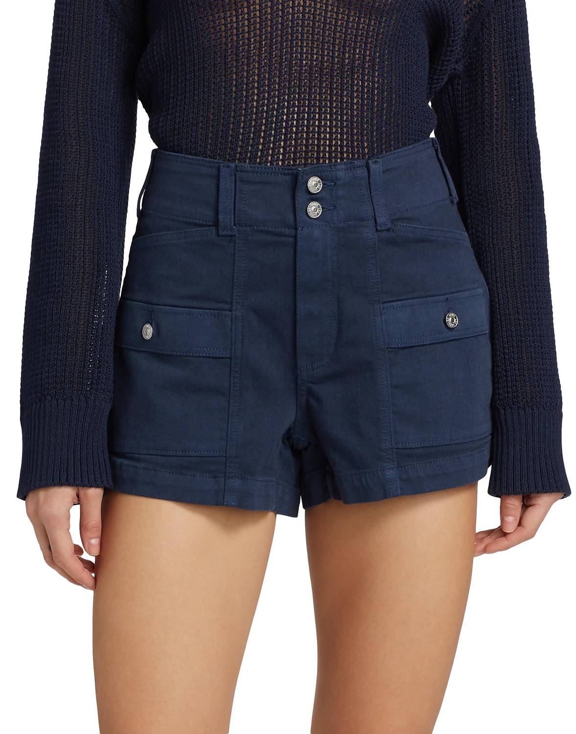 Paige - Olivia Cargo Cutoff Shorts