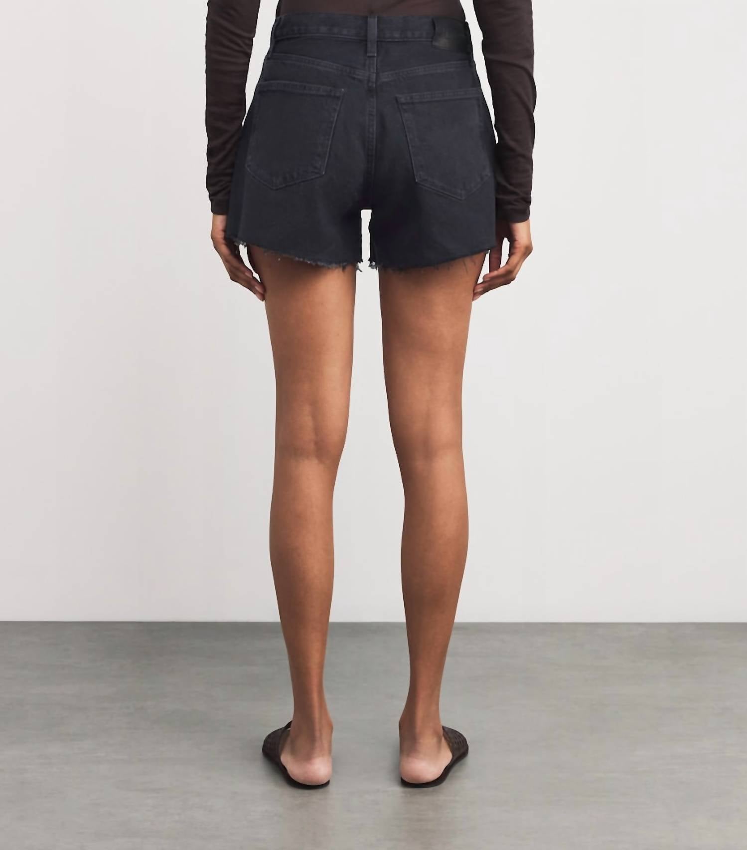 Paige - Raw-hem Archie Denim Shorts