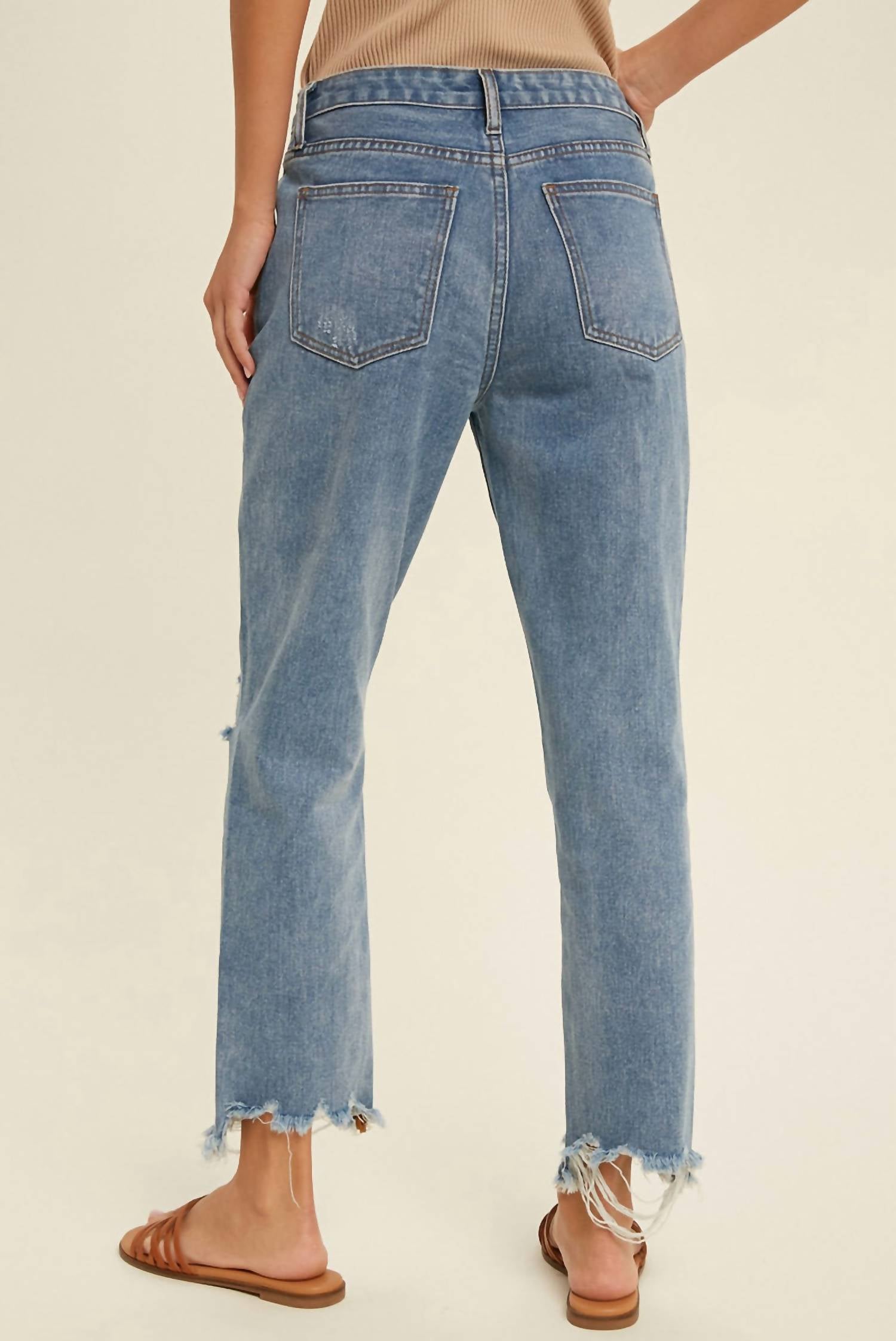 Wishlist - Not What You Seam Relaxed Jeans