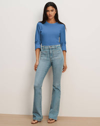 Veronica Beard - Junia Crew Neck Top